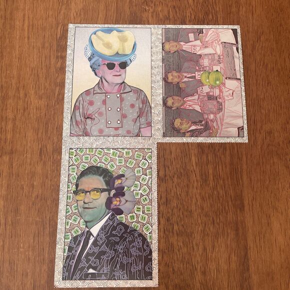 1980 Postcard William Rowe Surreal Botanical Fruit 3 in Lot - Picture 1 of 8